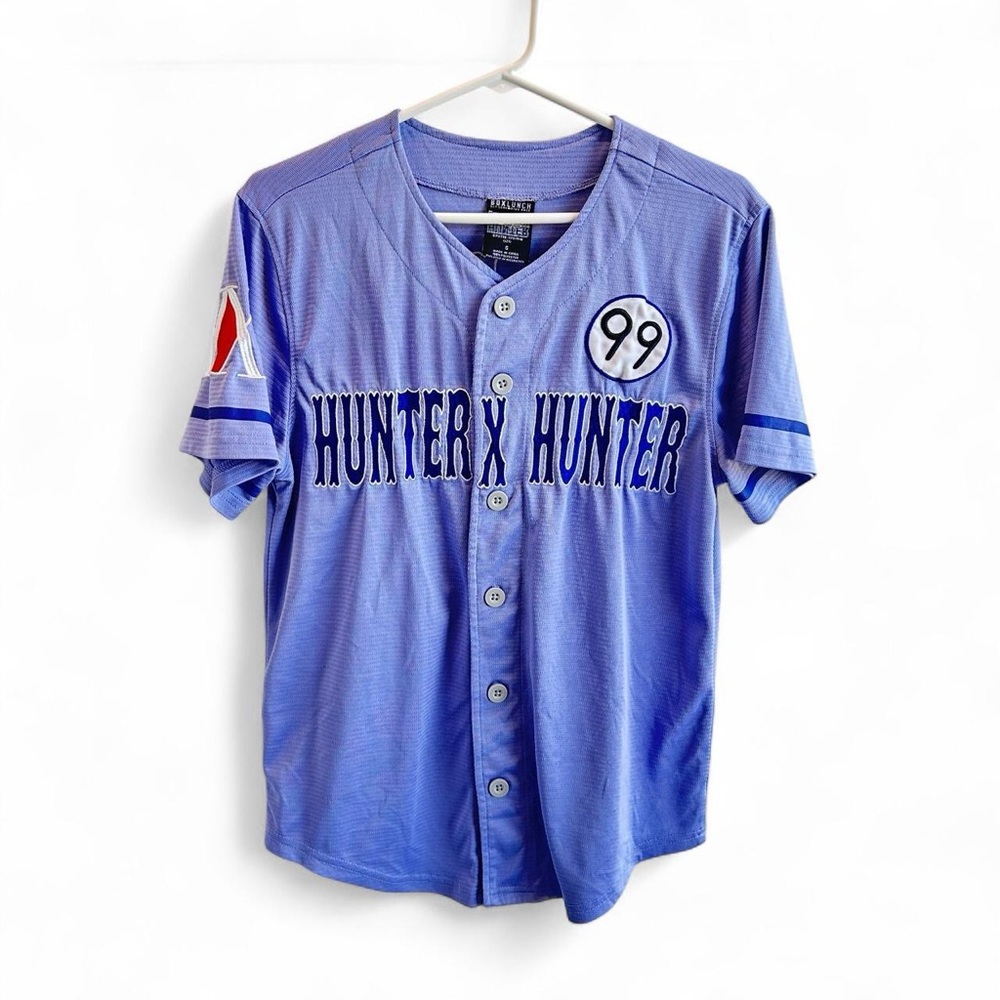 Purple Hunter X Hunter Anime baseball jersey Size Small